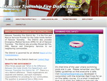 Tablet Screenshot of hanovertwpfd3.com